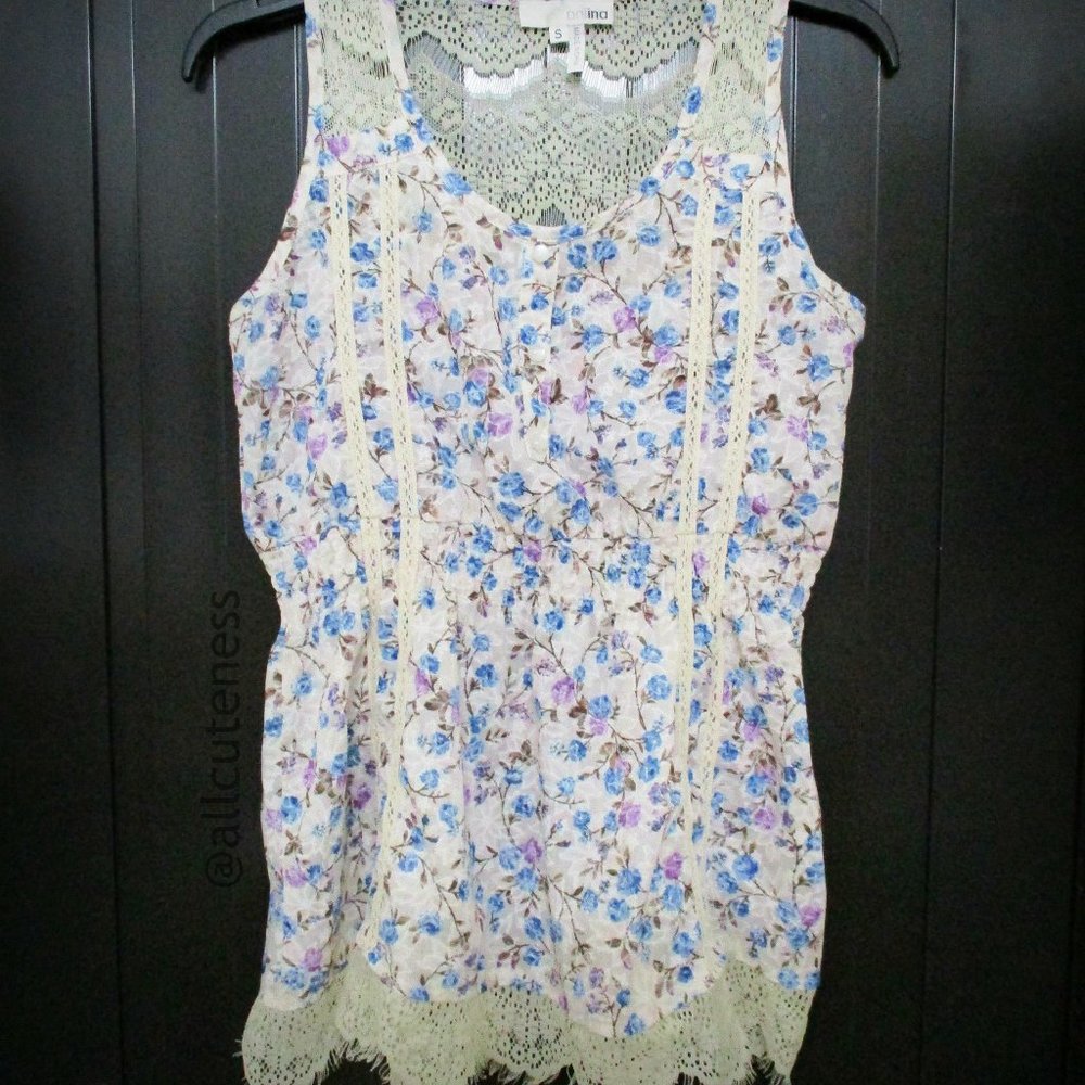 Aniina Floral Sleeveless Top